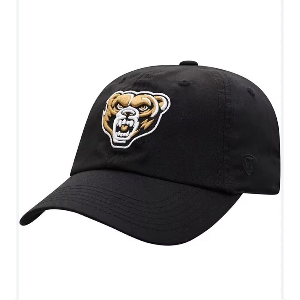 Top of the World Oakland University Golden Grizzlies Adjustable Hat New